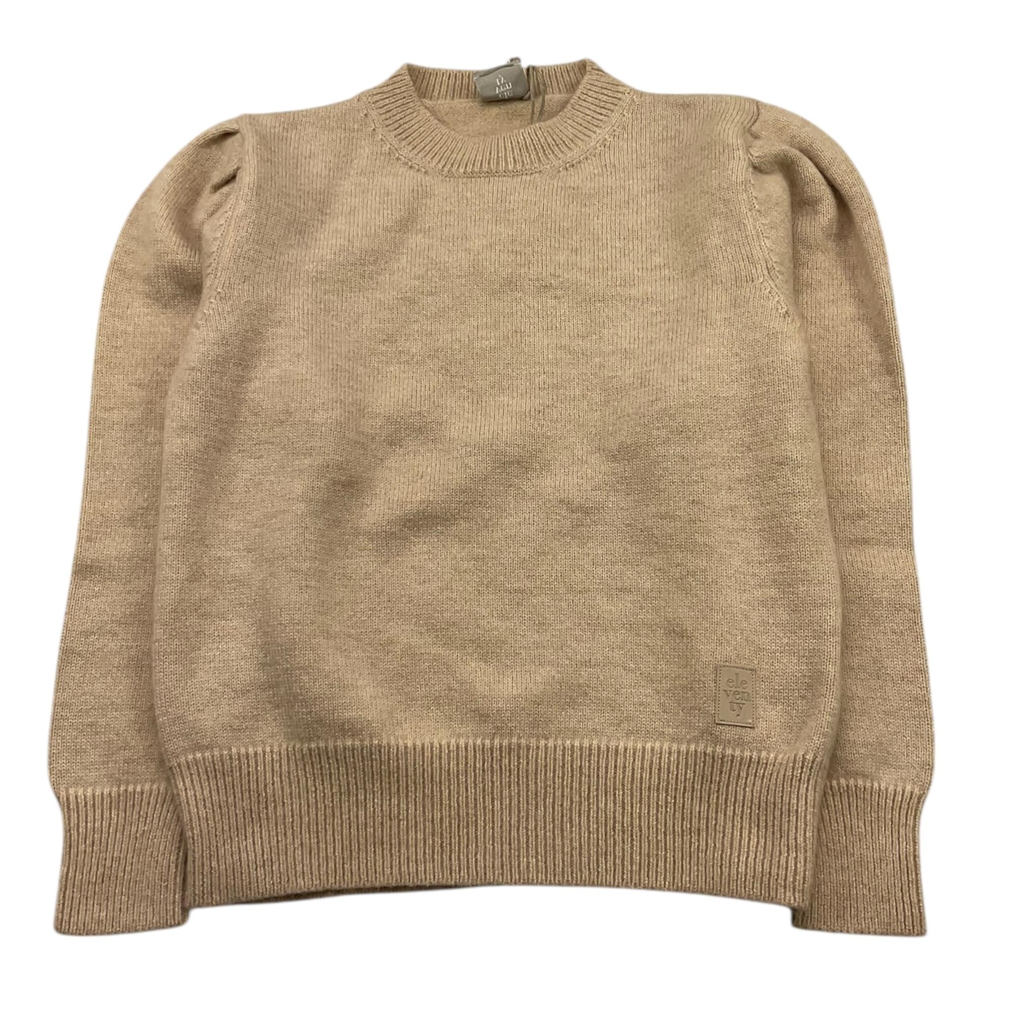 ELEVENTY maglia girocollo tinta unita Beige per Bambina ET9A20 BEIGE ELEVENTY 