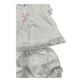 Calamaro Completo 2 Pezzi T-Shirt-Culotte per Neonata 17477 ROSA CALAMARO 