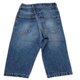 Costumein Jeans Solid Color With Adjustable Waistband Blue For Boys