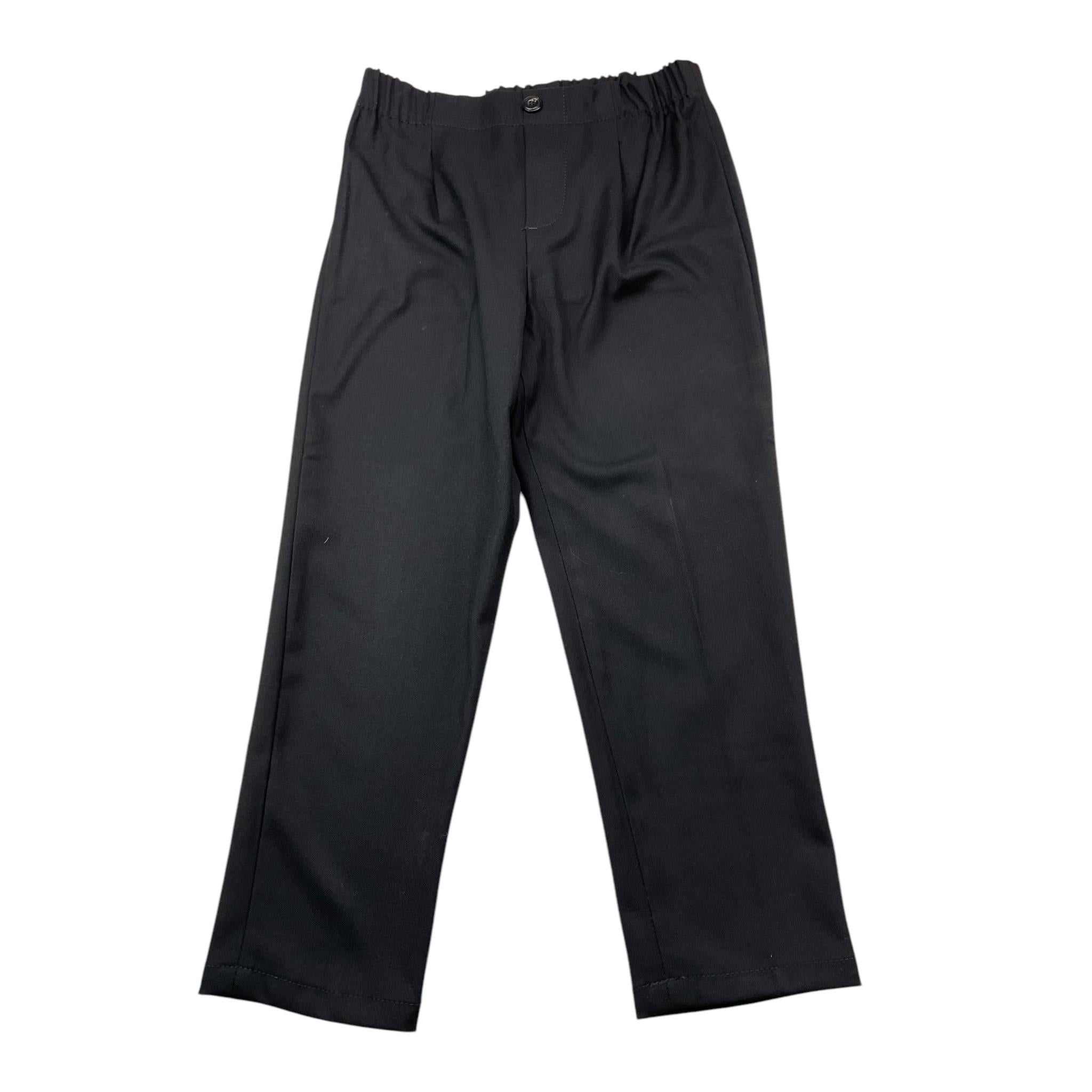MICHAEL COAL pantalone tinta unita con elastico in vita Nero per Neonato TOMMY7 NERO MICHAEL COAL 