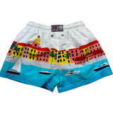 Saint Barth Costume Stampa Fantasia per Bambino HAITII MULTICOLOR SAINT BARTH 