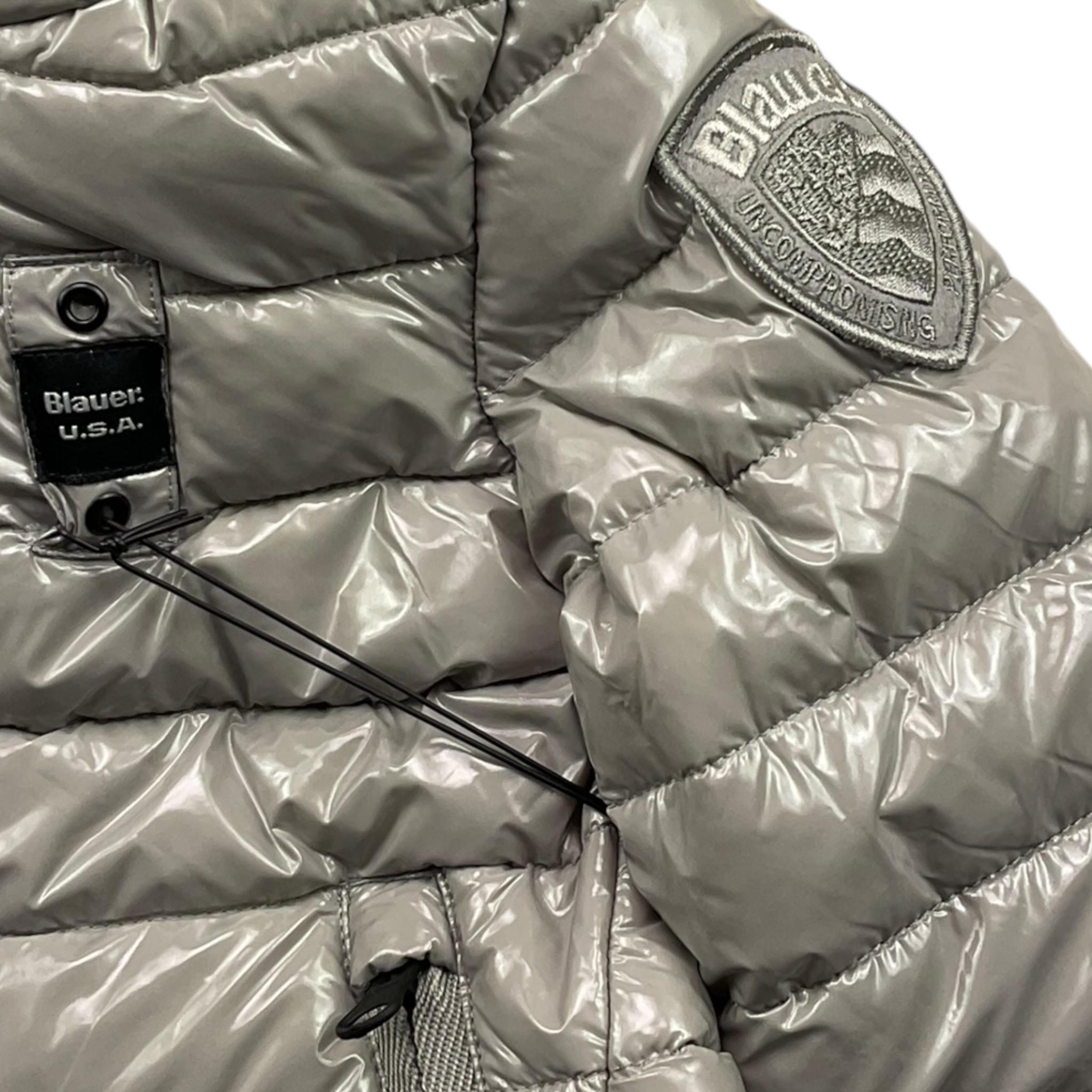 BLAUER giubbino tinta unita con zip e cappuccio Grigio per Neonato BR217961 GRIGIO BLAUER 