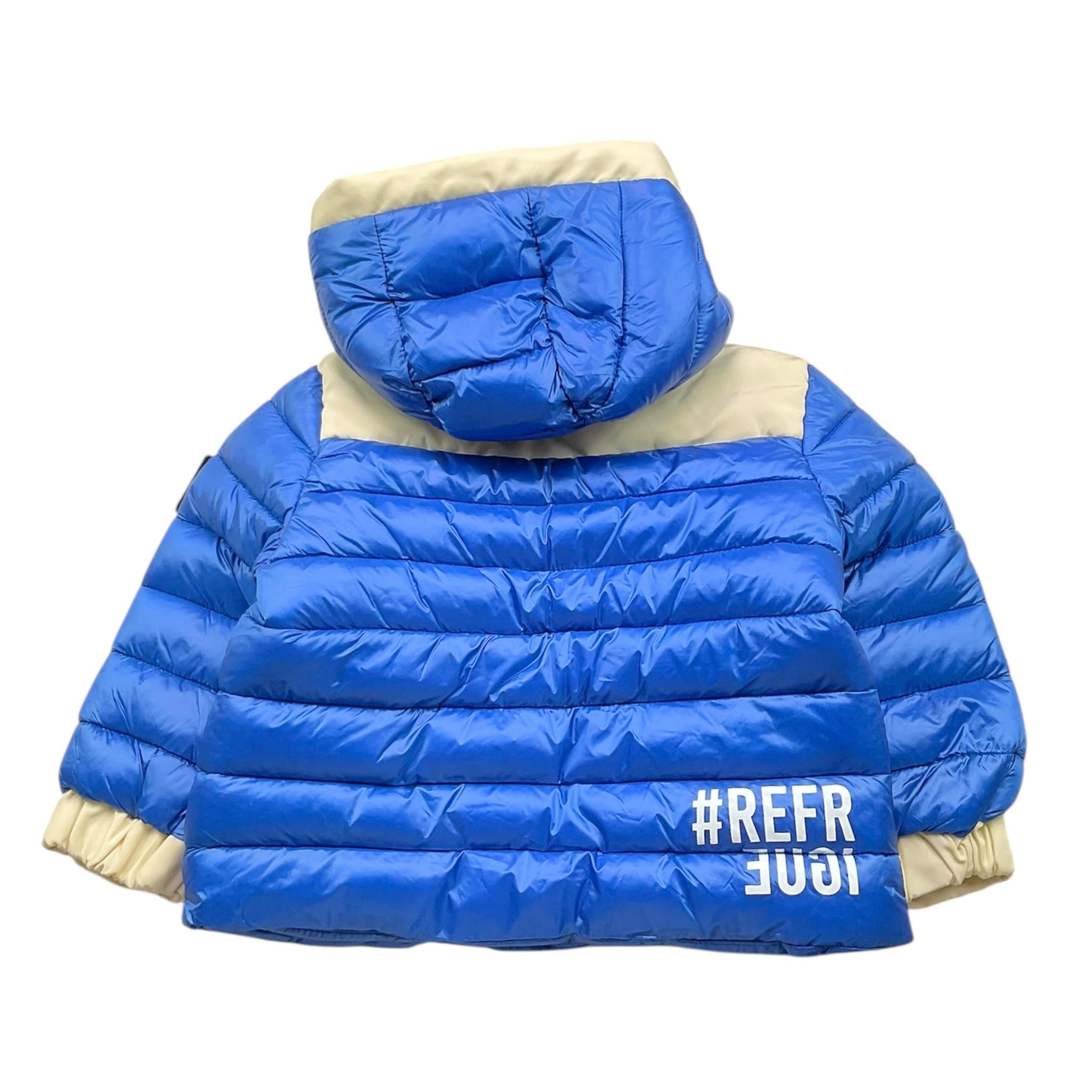 REFRIGUE giubbino tinta unita con cappuccio e zip Cobalto per Neonato 2871O00004 COBALTO REFRIGUE 