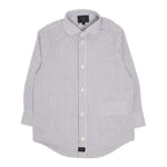 Fay Camicia Tinta Unita con Fantasia A Righe per Neonato FW5P20N BIANCO/BLU FAY 
