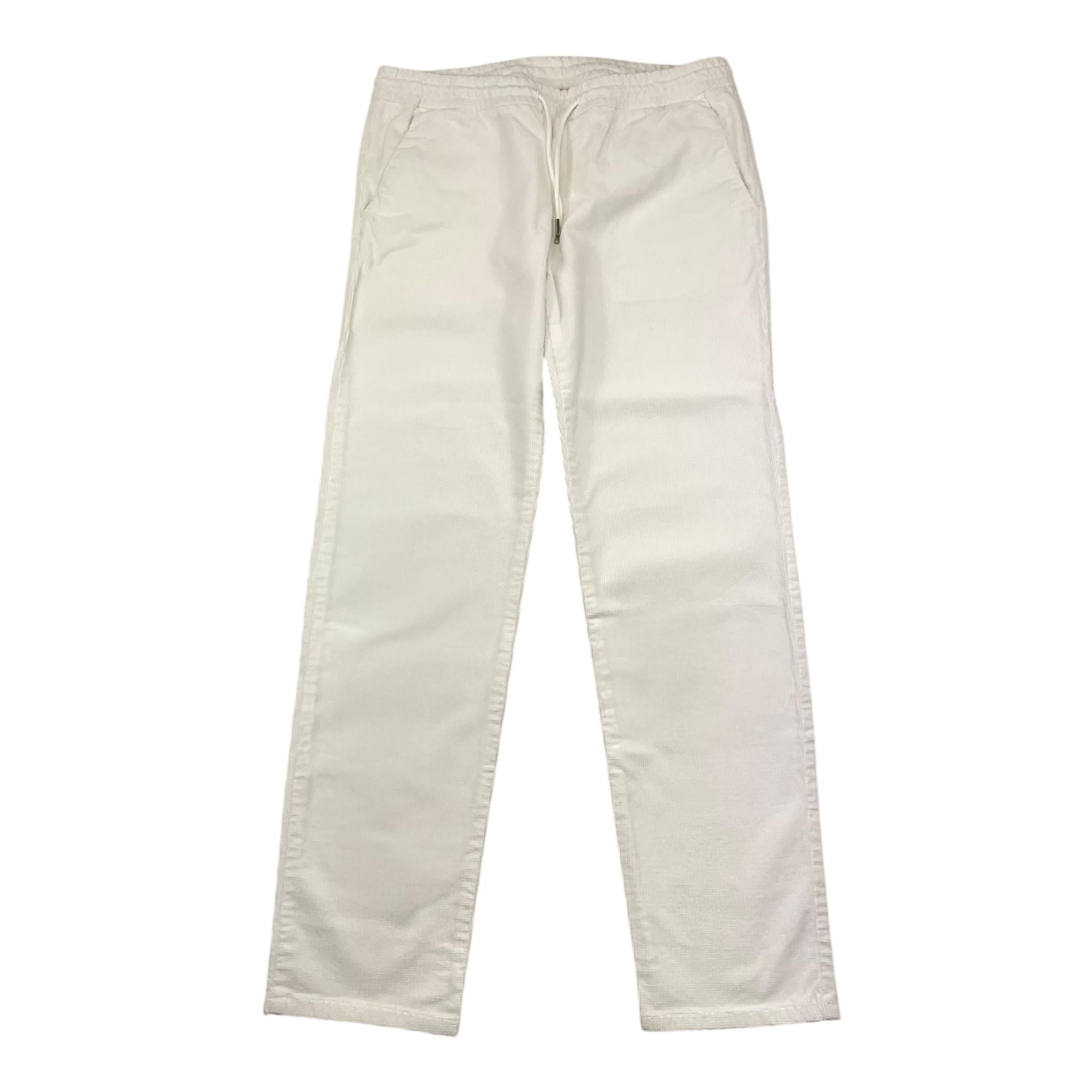 NUPKEET pantalone tinta unita in camoscio con elastico in vita Bianco per Bambino 4DNK381 BIANCO NUPKEET 