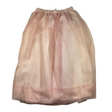 Little Ludo Solid Color Skirt With Elastic Waist Pink For Girls