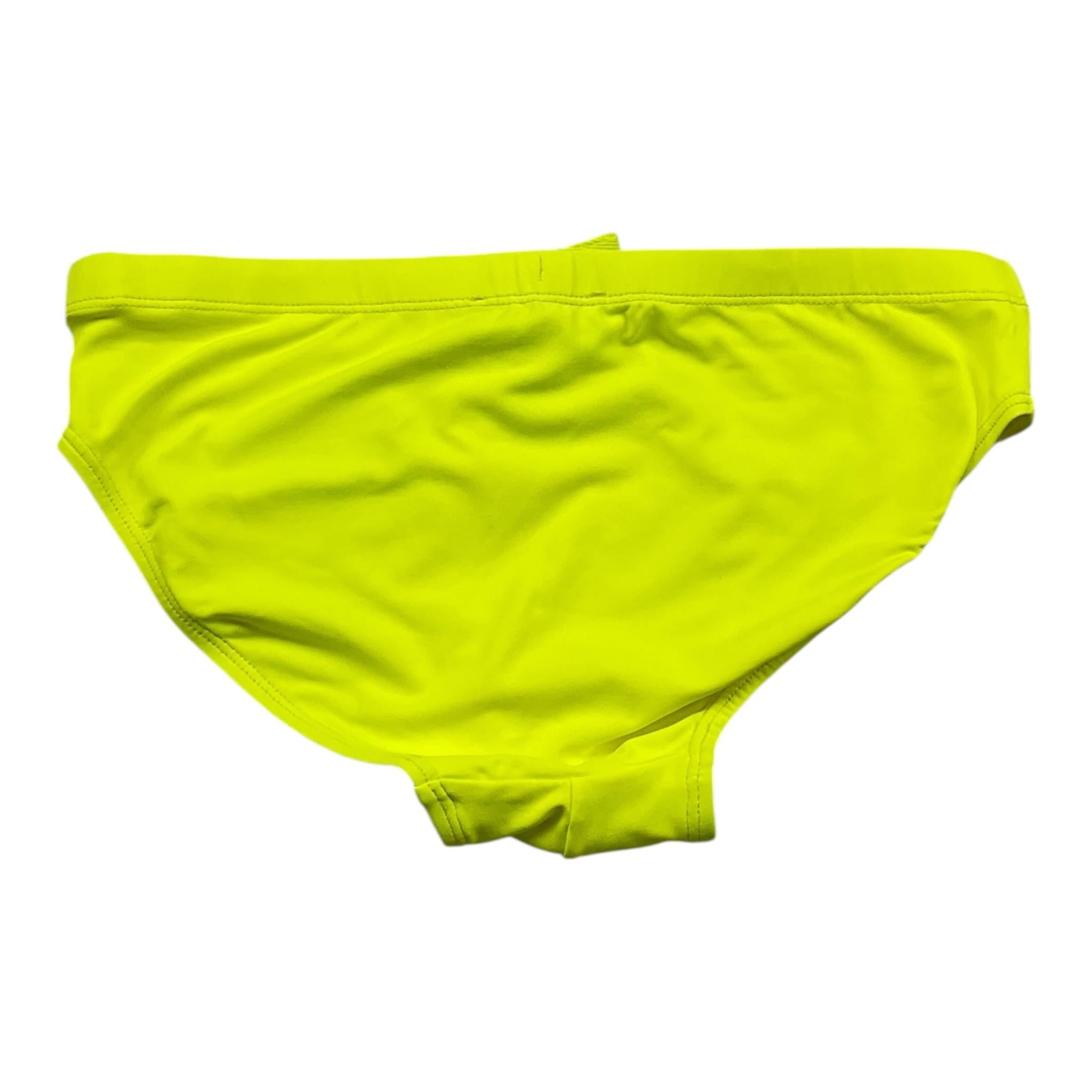 F**K Costume Mutandina Tinta Unita per Neonato FJ25J01SU20FY GIALLO FLUO F**K 