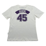 Shoe T-Shirt Girocollo tinta unita con Logo Bianco per Bambino SHSS25B90 BIANCO SHOE 