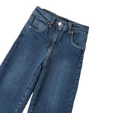 Sarabanda Jeans tinta unita Modello A Palazzo Blu per Neonata 0B217N BLU SARABANDA 