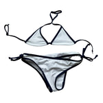 Saint Barth Costume 2 Pezzi Triangolo-Slip per Bambina 00663L BIANCO SAINT BARTH 