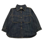 ABEL & LULA camicia in denim tinta unita manica lunga Blu per Neonato DDLA BLU ABEL & LULA 