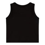 Diesel Canotta tinta unita con Logo Nero per Bambina J02238XX NERO DIESEL 