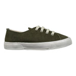 Il Gufo Sneakers Tinta Unita con Lacci In Contrasto per Bambino P25XD008CANVA VERDE IL GUFO 