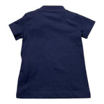 TRUSSARDI t-shirt girocollo tinta unita con stampa Blu per Neonato TIA25014TS BLU TRUSSARDI 