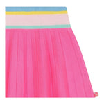 BillIEBLUSH gonna tinta unita con elastico in vita in contrasto Rosa per Bambina U20421X ROSA BillIEBLUSH 