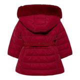 ABEL & LULA giubbino tinta unita con zip e cappuccio Rosso per Bambina 5839X ROSSO ABEL & LULA 