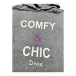 DIXIE felpa bicolore con cappuccio Grigio per Bambina LM19040G34 GRIGIO DIXIE 