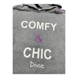 DIXIE felpa bicolore con cappuccio Grigio per Bambina LM19040G34 GRIGIO DIXIE 