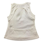 Lu Lu By Miss Grant Canotta Tinta Unita Girocollo per Bambina LL3555 BIANCO LU LU BY MISS GRANT 