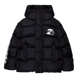 DSQUARED2 giubbino bicolore con cappuccio e stampa logo Nero per Bambino DQ2449 NERO DSQUARED2 