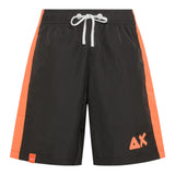 Sun68 Plain Swimsuit With Contrasting Black Trim For Boys