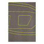 Diesel Felpa Chiusa Girocollo Tinta Unita con Logo per Bambino J02274 GRIGIO DIESEL 