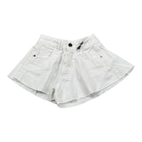 Gavroche Short tinta unita Modello A Farfalla Bianco per Bambina GA31 BIANCO GAVROCHE 