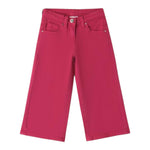 I DO pantalone tinta unita modello palazzo Fuxia per Neonata 4A614N FUXIA I DO 
