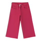I DO pantalone tinta unita modello palazzo Fuxia per Neonata 4A614N FUXIA I DO 