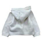 Moschino Cardigan Tinta Unita con Cappuccio per Neonata MUW00X PANNA MOSCHINO 
