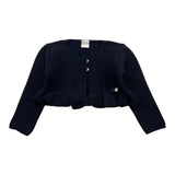 VALENTINA BEBES coprispalle tinta unita con bottoni Blu per Neonata HOW58 BLU VALENTINA BEBES 