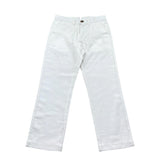 Trussardi Pantalone Tinta Unita con Girovita Regolabile per Bambino TBP26139PA BIANCO TRUSSARDI 