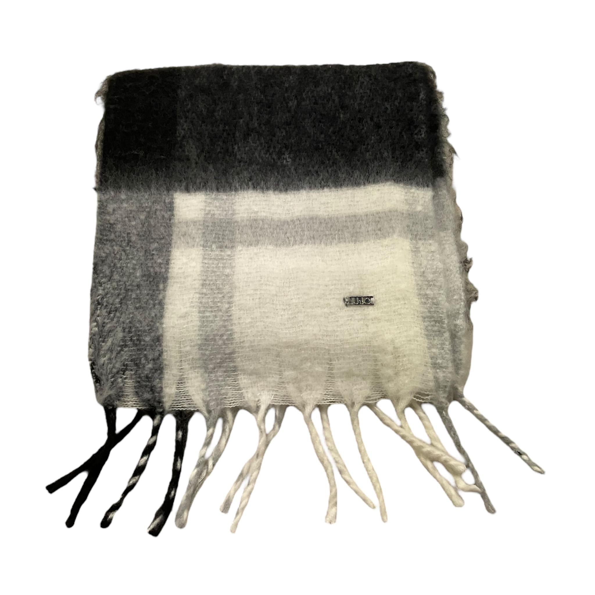 LIU JO sciarpa bicolore con frange Bianco/nero per Bambina GF4227XX BIANCO/NERO LIU JO 