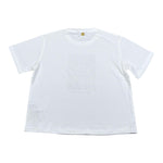 Manila Grace T-Shirt Girocollo Tinta Unita con Stampa per Bambina 254TMJS25 BIANCO MANILA GRACE 