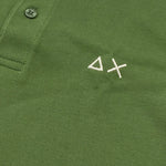 Suns68 Polo Mezza Manica Tinta Unita con Logo per Bambino CPA35312 VERDE SUNS68 