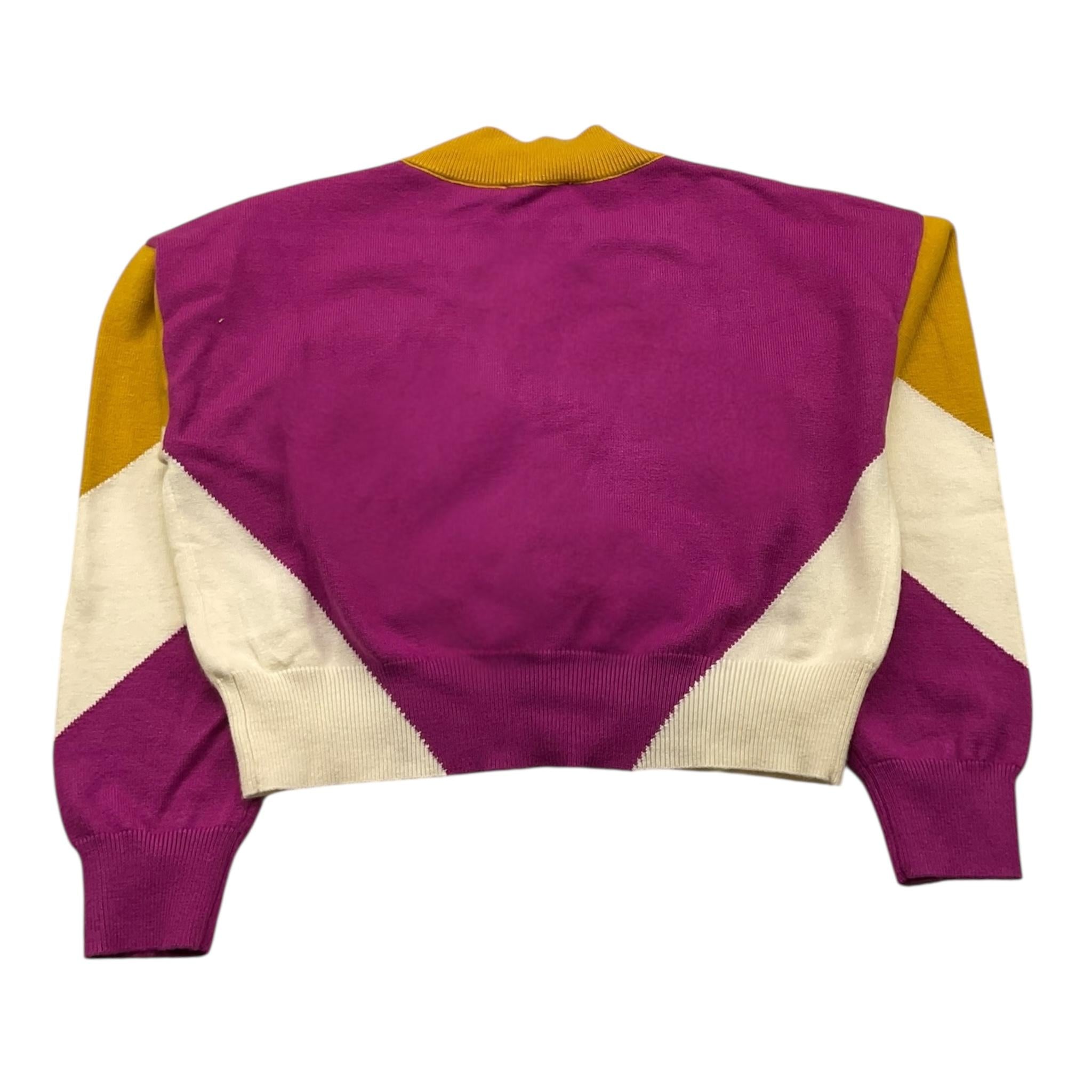 JANICE cardigan scollo a v tricolore Multicolor per Bambina JN576R MULTICOLOR JANICE 