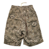 Yes London Bermuda Solid Color With Green Pattern For Boys