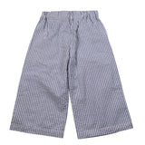 Zhoe & Tobiah Pantalone Modello Palazzo Fantasia A Righe per Neonata STS2FN BIANCO/BLU ZHOE & TOBIAH 