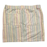 Name.It Solid Color Skirt Striped Pattern White For Girls