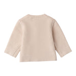 MINI BANDA cardigan tinta unita con fiocchi Beige per Neonata A740 BEIGE MINI BANDA 