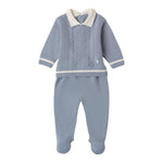 MINI BANDA completo 2 pezzi maglia-ghettina Azzurro per Neonato 3A659X AZZURRO MINI BANDA 