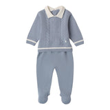 MINI BANDA completo 2 pezzi maglia-ghettina Azzurro per Neonato 3A659X AZZURRO MINI BANDA 