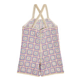 Stella Mccartney Multicolor Embroidered Armhole Jumpsuit For Girls