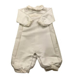 LA STUPENDERIA tutina manica lunga tinta unita Panna per Neonato CBPG55 PANNA LA STUPENDERIA 