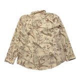 Yes London Plain Beige Patterned Shirt For Boys