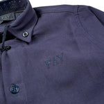 Fay Camicia Tinta Unita con Logo per Neonato 5RO30 BLU FAY 