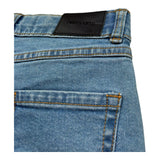 Trussardi Bermuda In Denim Tinta Unita con Girovita Regolabile per Bambino TBP26021BE AZZURRO TRUSSARDI 