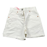 Vicolo Short tinta unita con Girovita Regolabile Bianco per Bambina 3146P0545 BIANCO VICOLO 