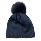 BABY LORD cappello tinta unita con stampa Blu per Bambina 637 BLU BABY LORD 