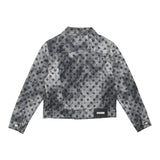 John Richmond Giubbino In Denim Tinta Unita per Bambino RBP25145GB NERO JOHN RICHMOND 